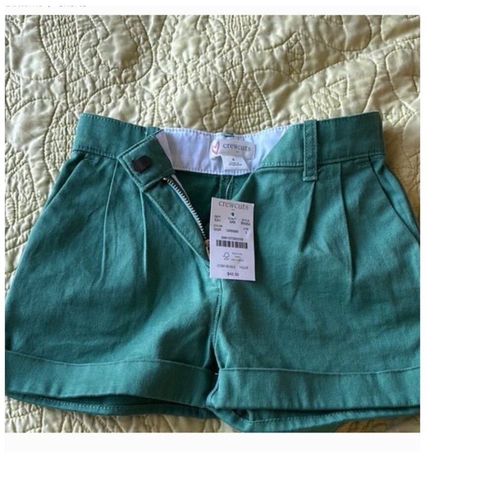 J Crew‎ Factory Girls' Pleated Shorts